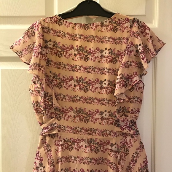 Nanette Lepore Printed Flutter Dress - Picture 6 of 8